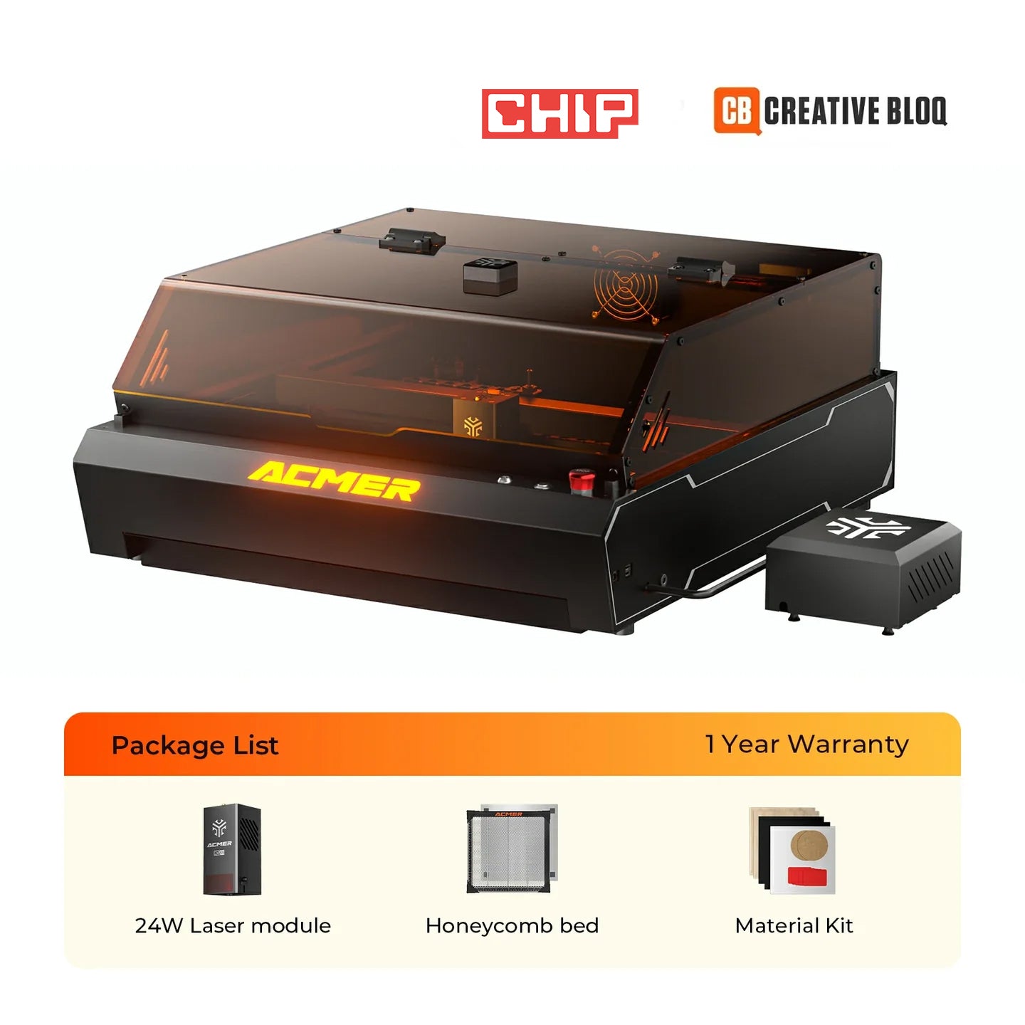 ACMER P3 48W Diode Enclosed Laser Engraver