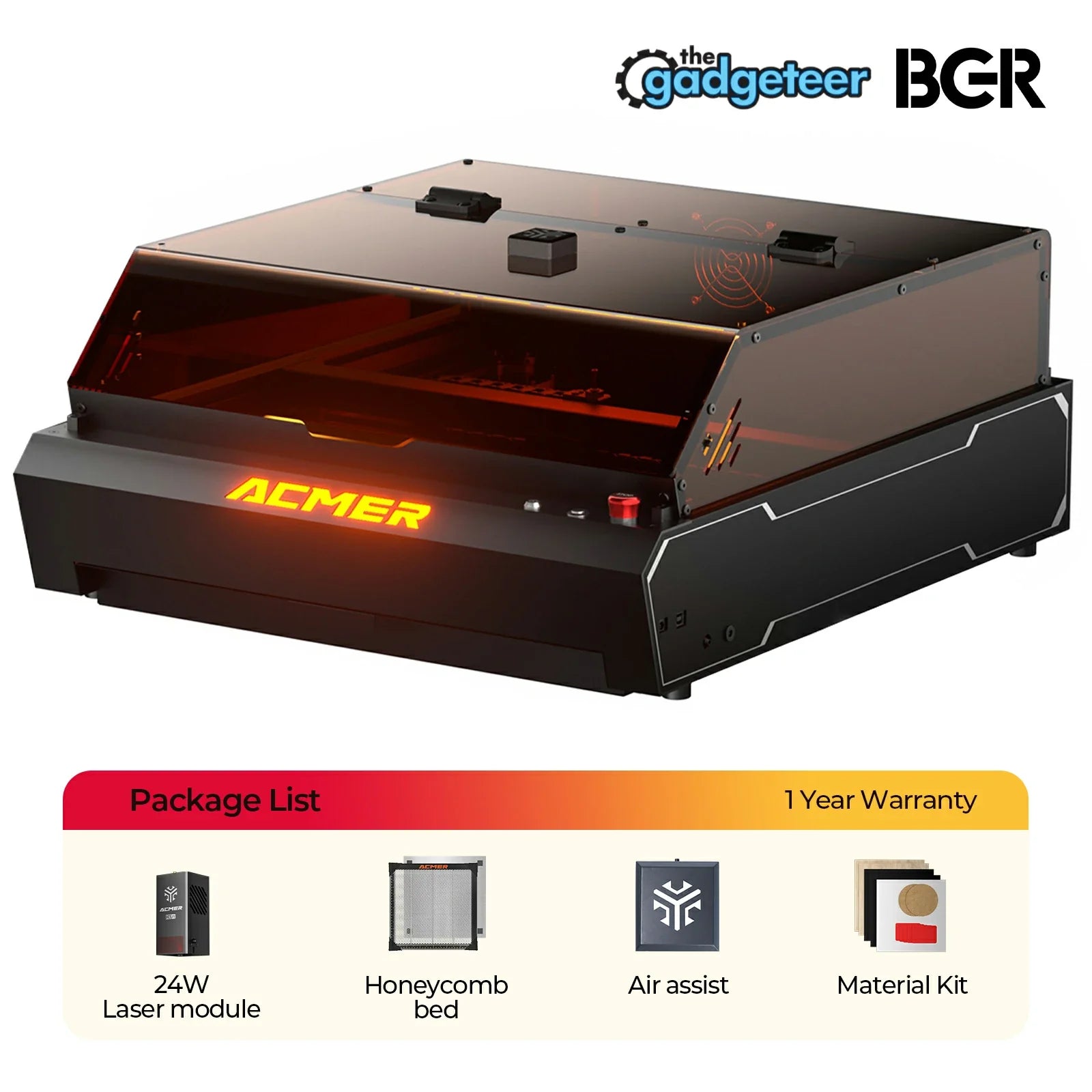 ACMER P3 48W Diode Enclosed Laser Engraver