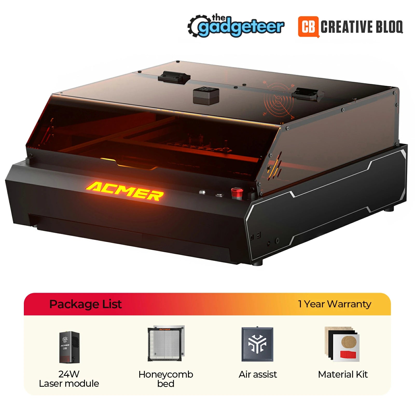 ACMER P3 48W Diode Enclosed Laser Engraver