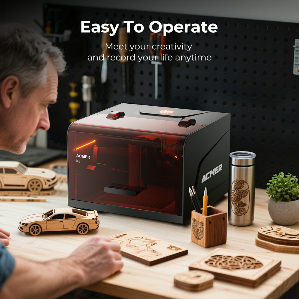 ACMER K1 Enclosed Portable Laser Engraver – eu.acmerlaser.com