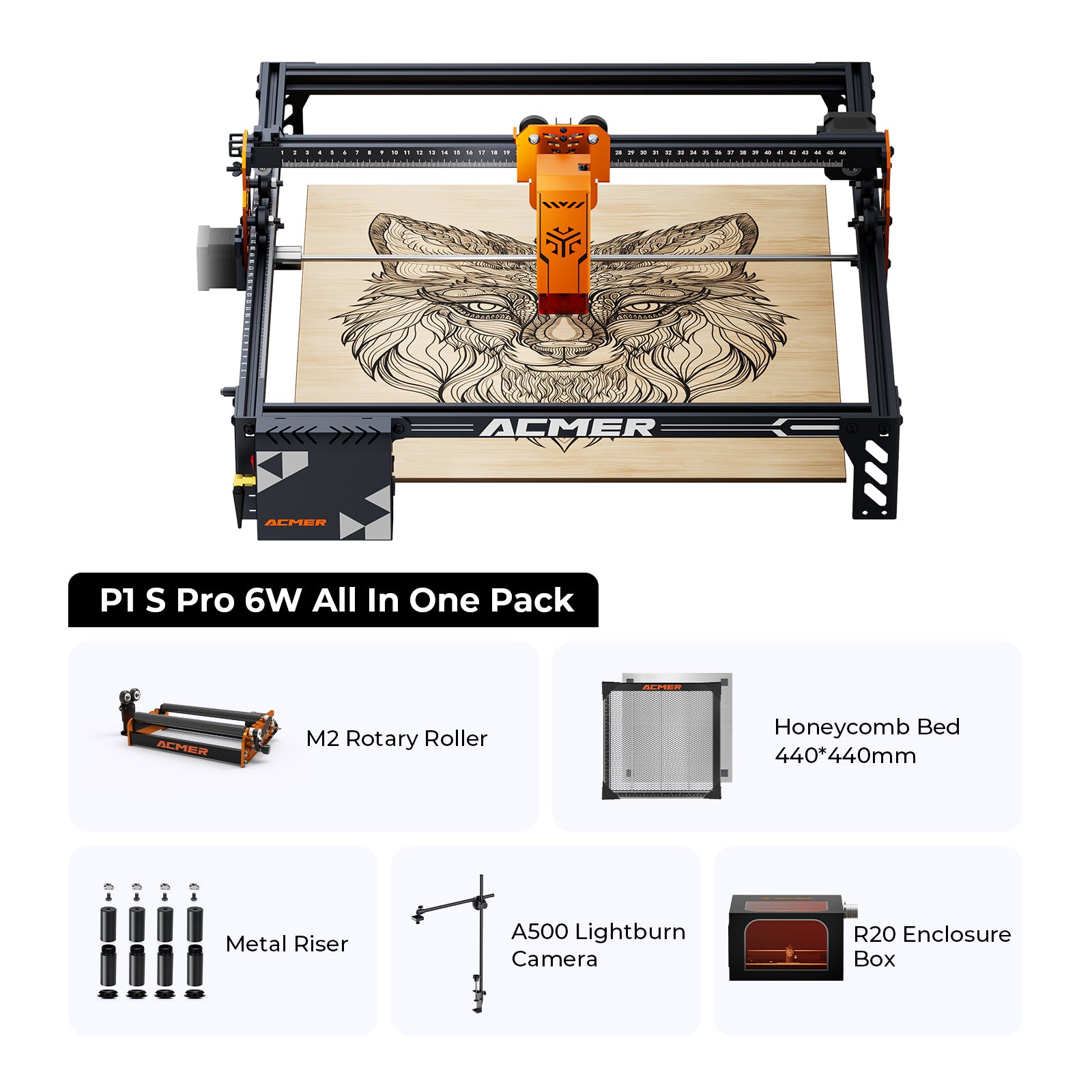 ACMER P1 S pro Best Budget Laser Engraver