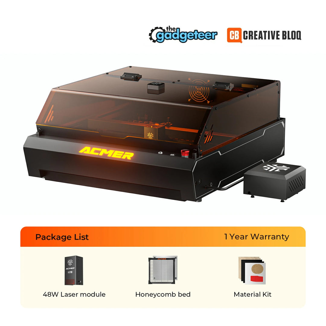 ACMER P3 48W Diode Enclosed Laser Engraver