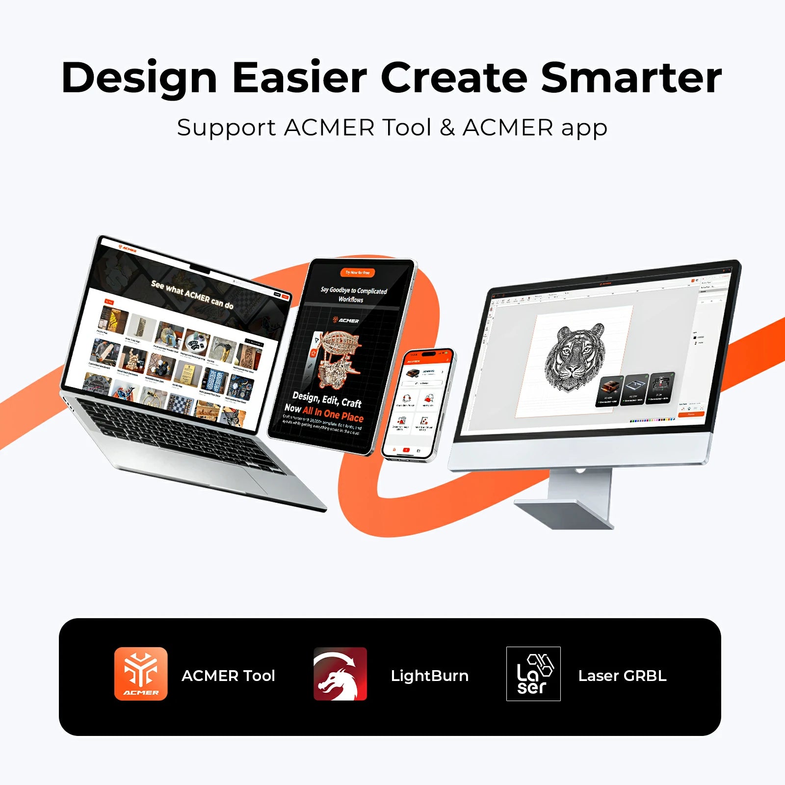 ACMER P3 48W Diode Enclosed Laser Engraver