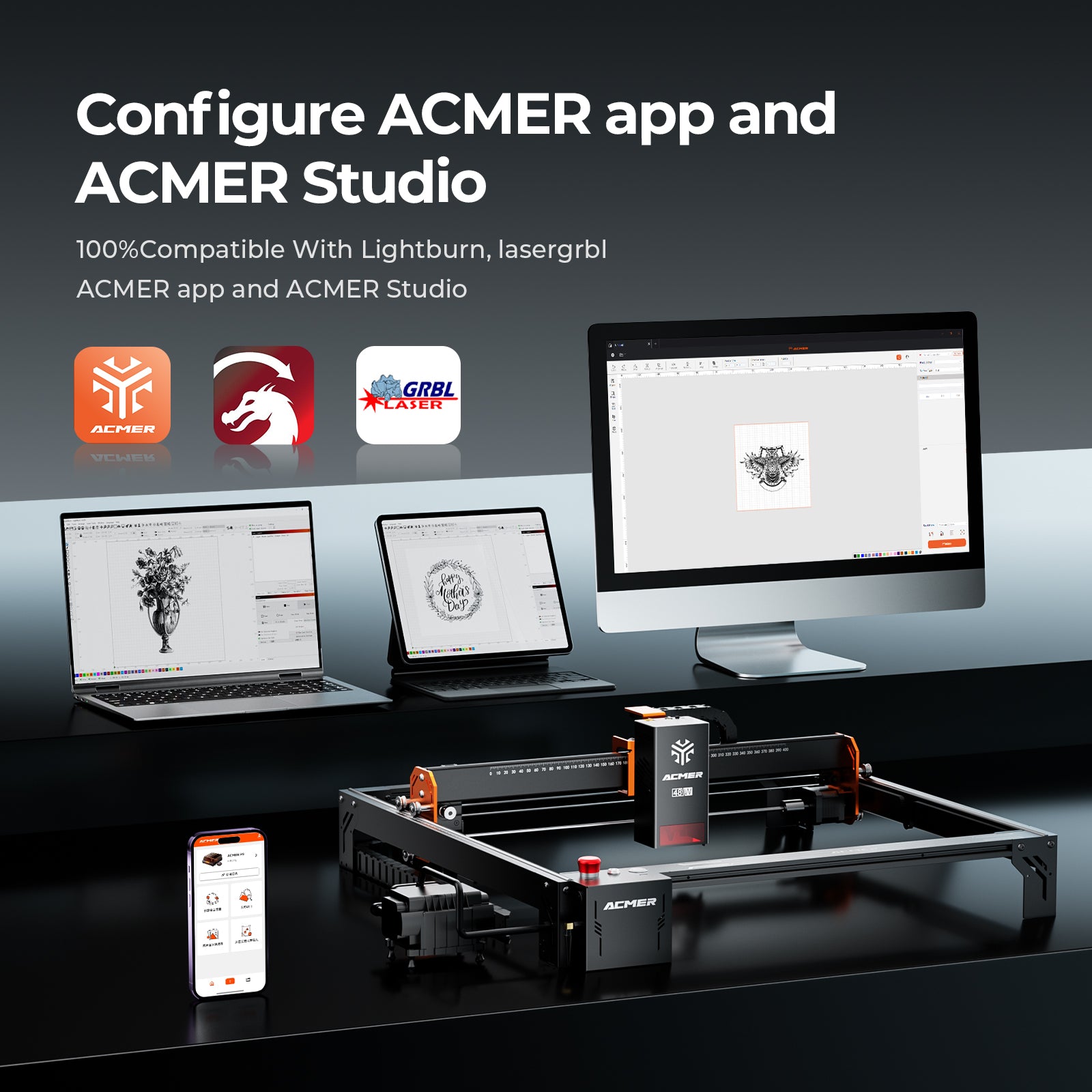 ACMER S2 Pro Laser Engraver Cutting Machine