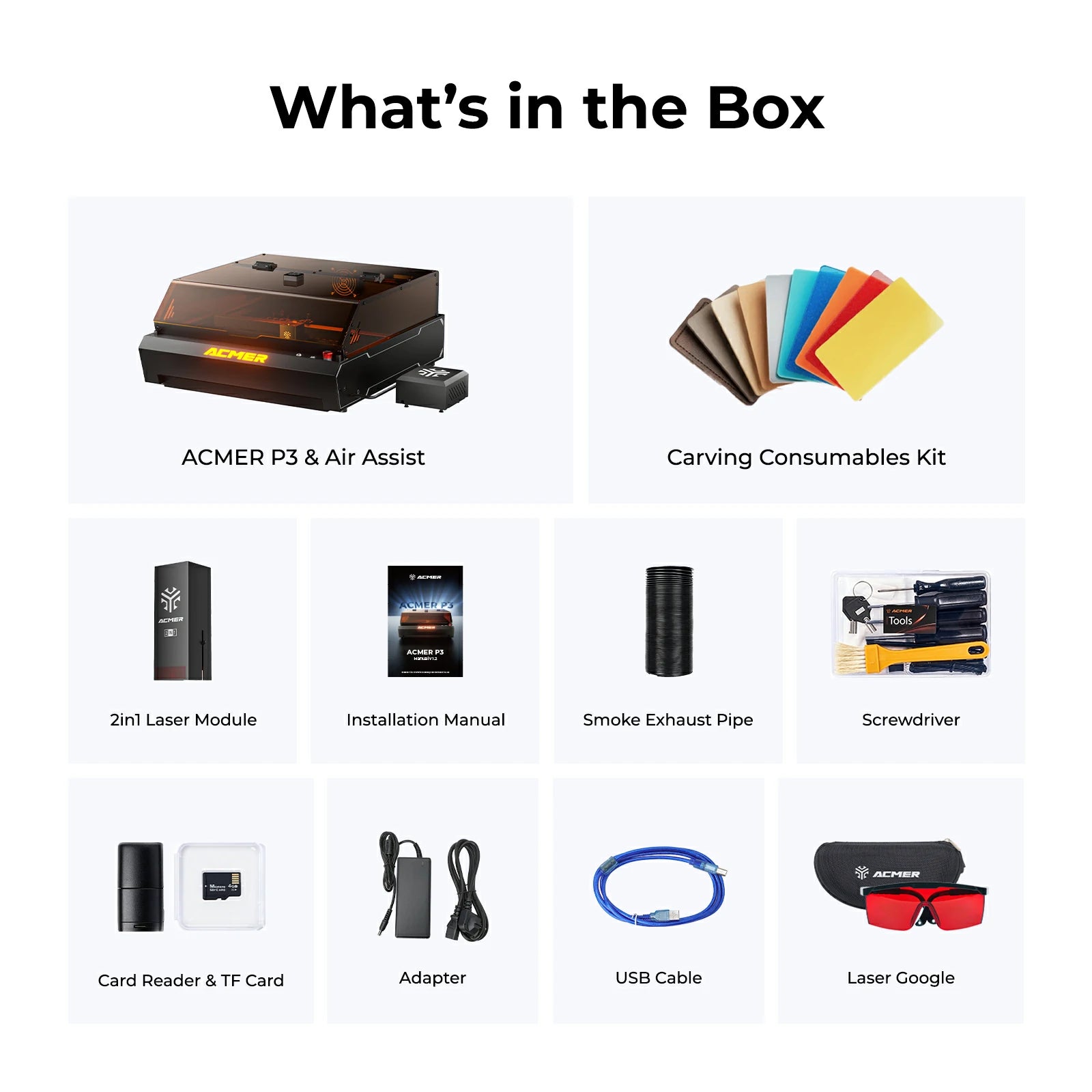 Acmer ACMER P3 IR&Diode 2IN1 Dual Laser Engraver – eu.acmerlaser.com