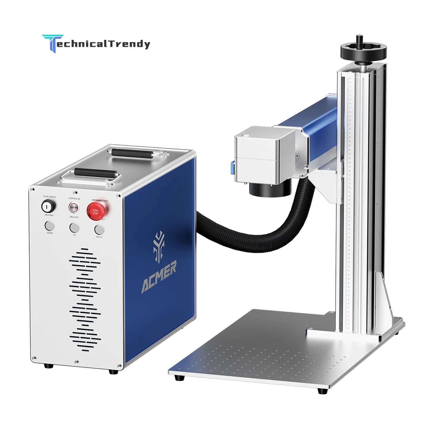 ACMER SM 30-100W Split Fiber＆MOPA Laser Marking Machine
