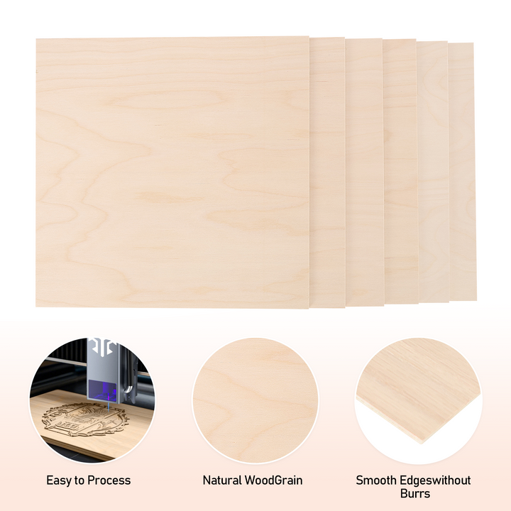 Birch Plywood (6 pcs)