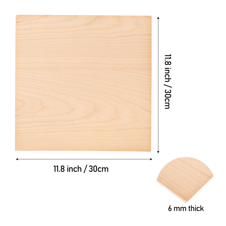 Cherry plywood (6 pcs)
