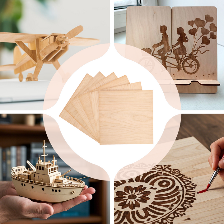 Cherry plywood (6 pcs)