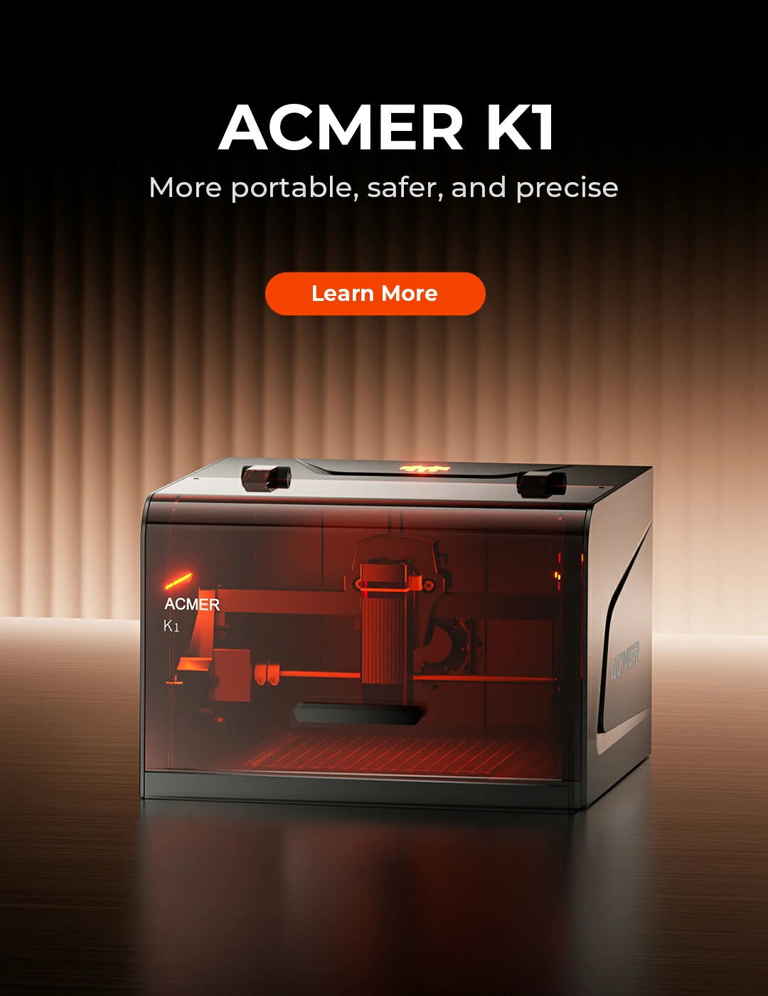 ACMER laser engraving machine-P3 2IN1 dual laser