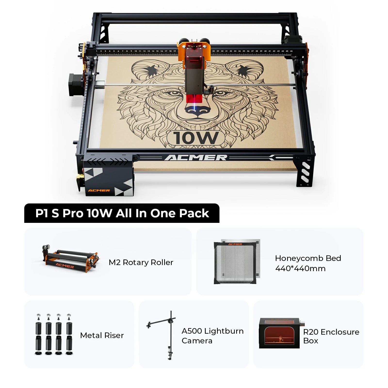 ACMER P1 S pro Best Budget Laser Engraver