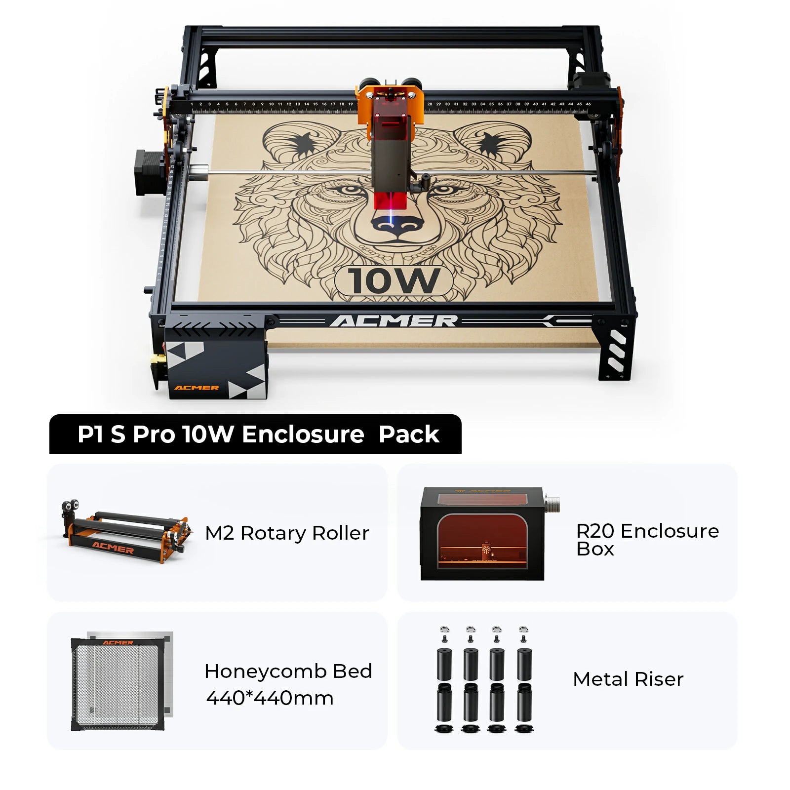 ACMER P1 S pro Best Budget Laser Engraver