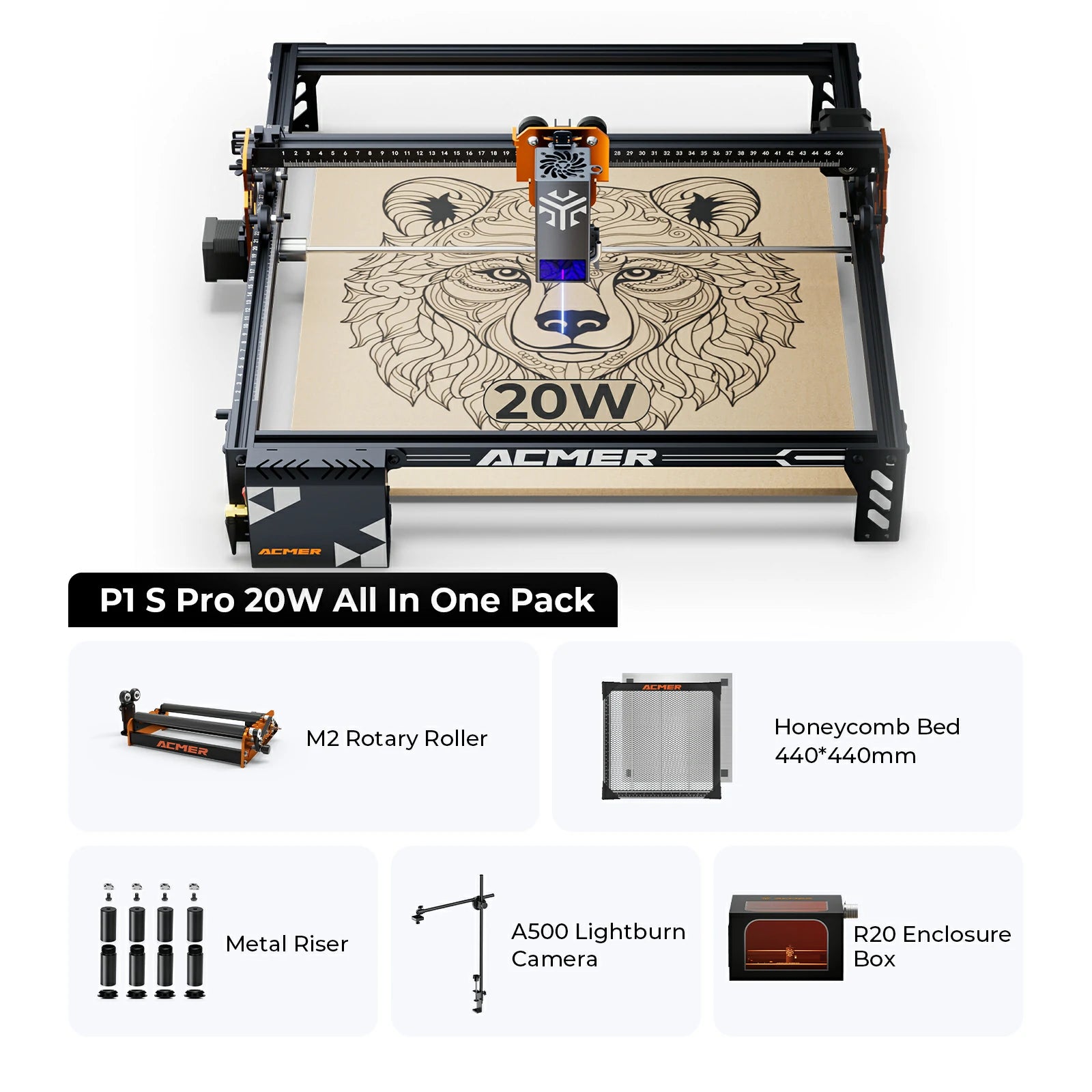 ACMER P1 S pro Best Budget Laser Engraver