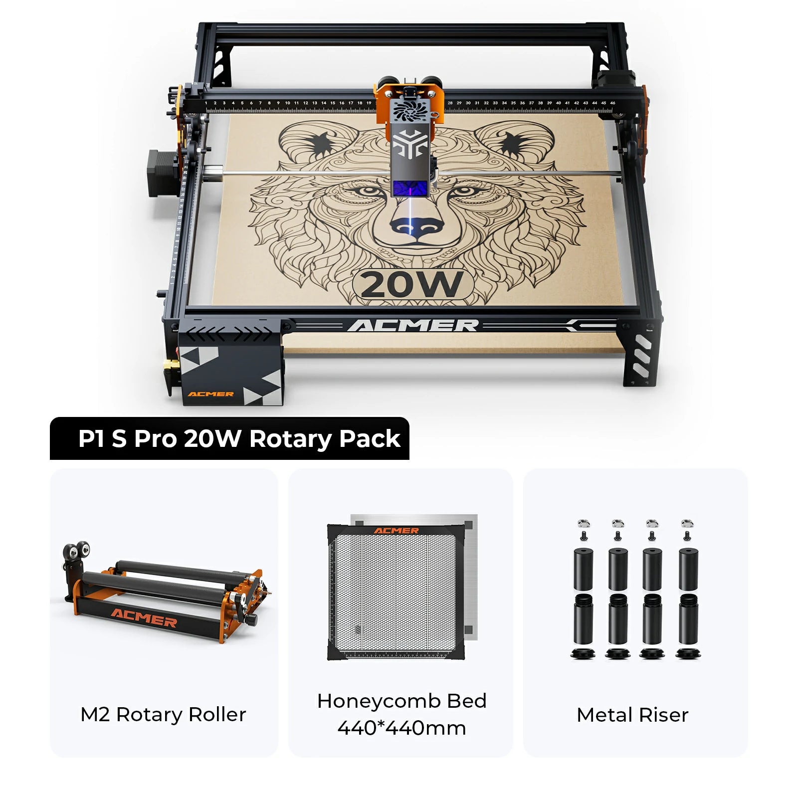 ACMER P1 S pro Best Budget Laser Engraver