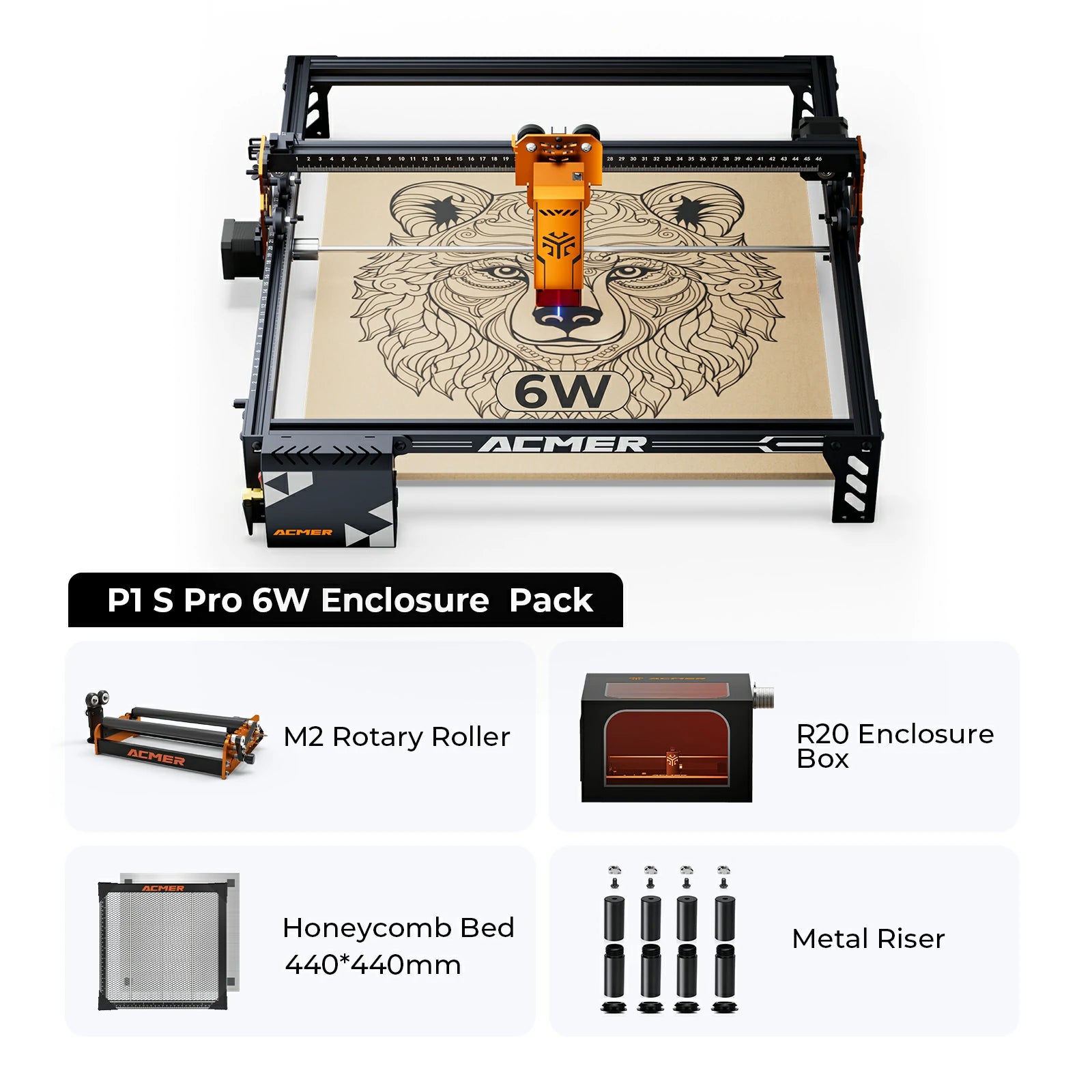 ACMER P1 S pro Best Budget Laser Engraver