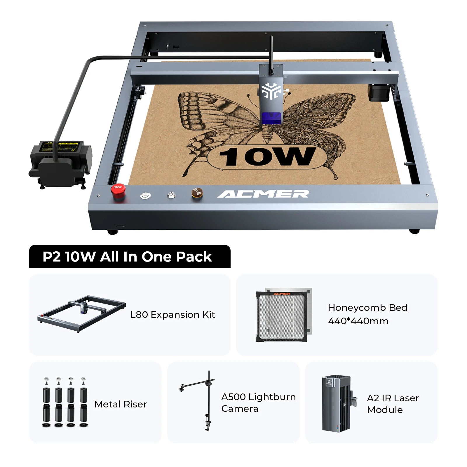 ACMER P2 Laser Engraver Cutting Machine