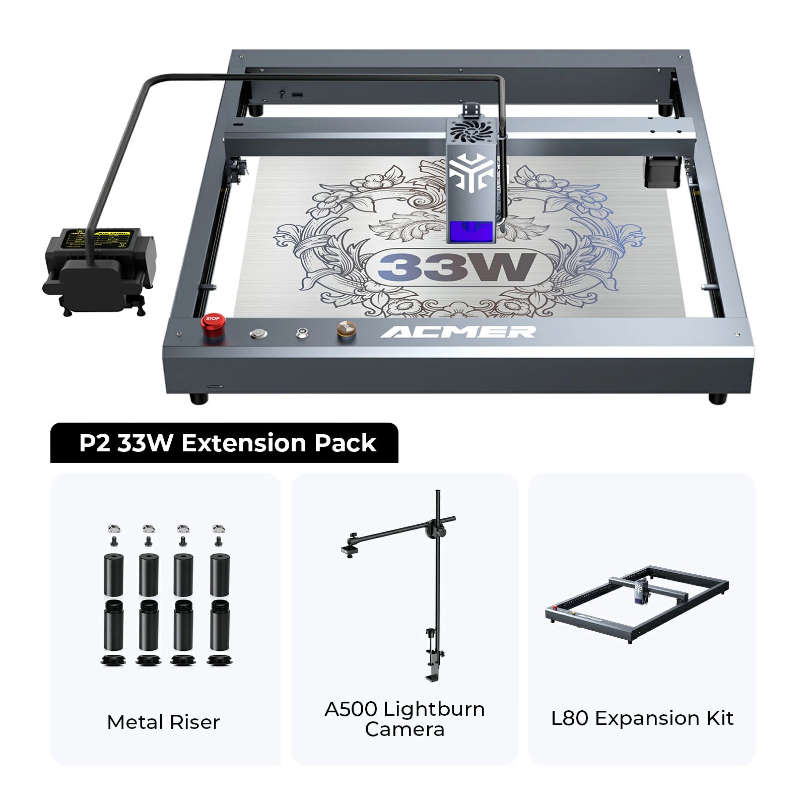 ACMER P2 Laser Engraver Cutting Machine