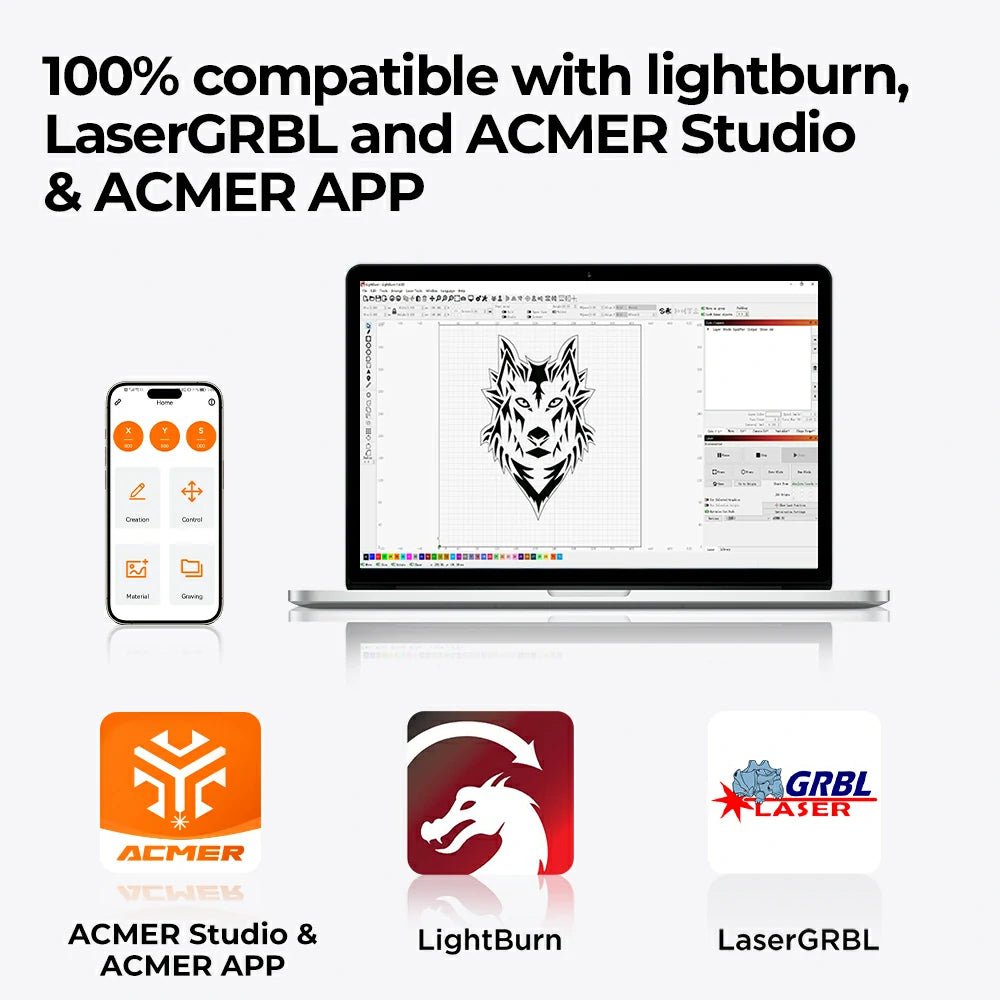 ACMER P2 Laser Engraver Cutting Machine