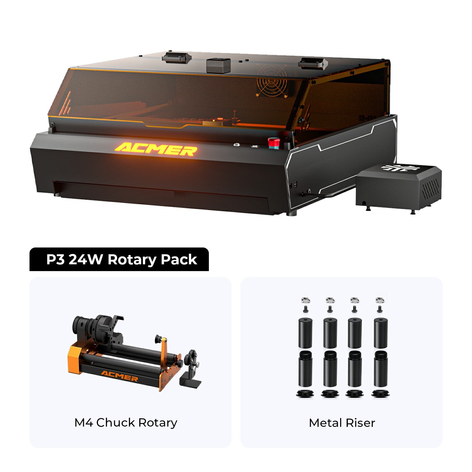 ACMER P3 48W Diode Enclosed Laser Engraver