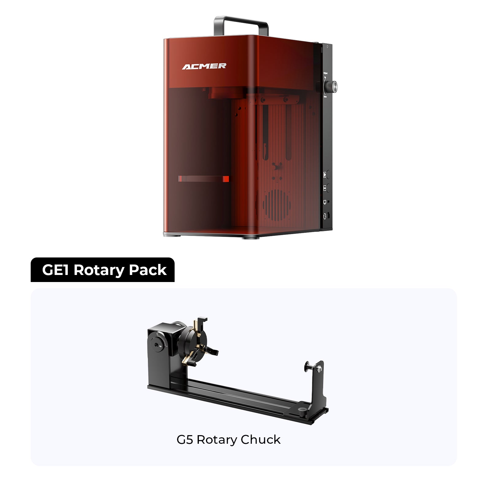 ACMER GE1 2W IR & 10W Diode Portable Galvo Dual Laser Engraver(PRE-ORDER)