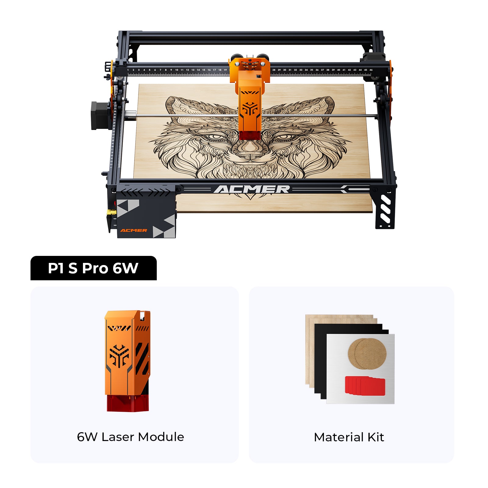 ACMER P1 S pro Best Budget Laser Engraver