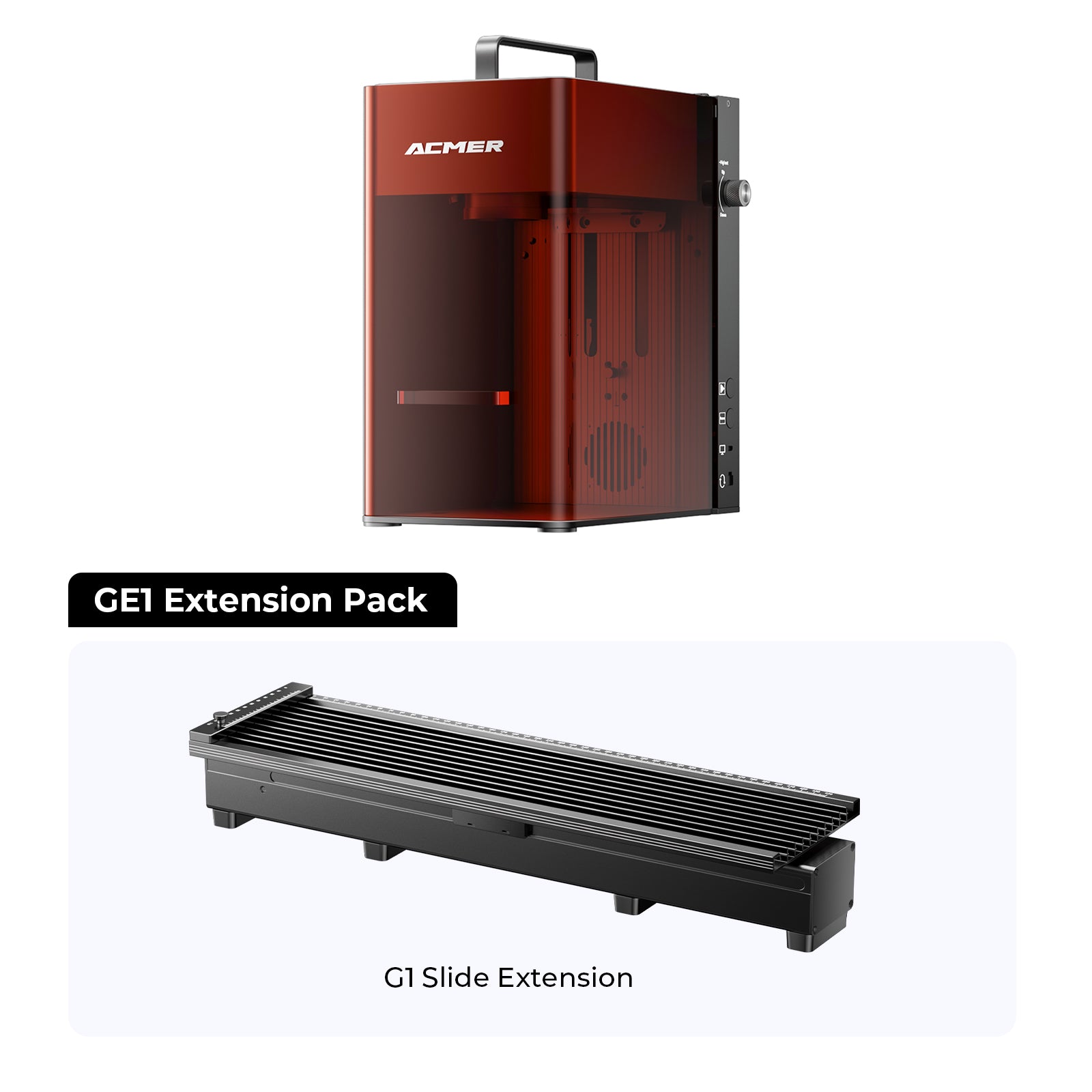 ACMER GE1 2W IR & 10W Diode Portable Galvo Dual Laser Engraver(PRE-ORDER)