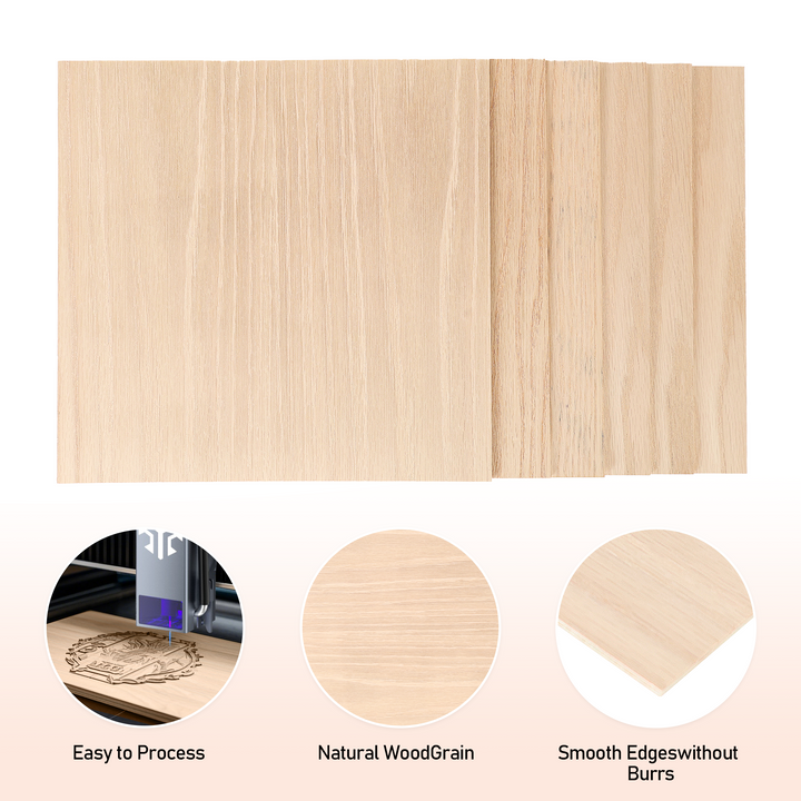 Red Oak Plywood (6 pcs)
