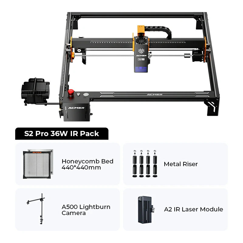 ACMER S2 Pro Laser Engraver Cutting Machine