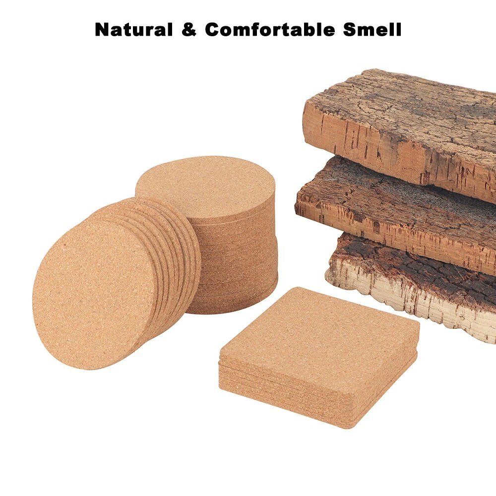 Cork Coasters Bulk - ACMER