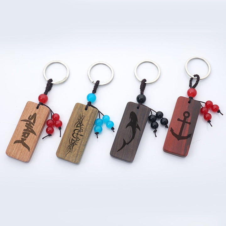 Custom Wood Engraved Keychains - ACMER