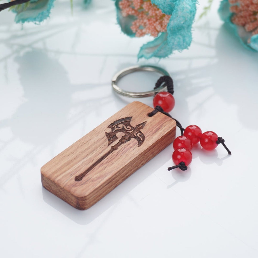 Custom Wood Engraved Keychains - ACMER