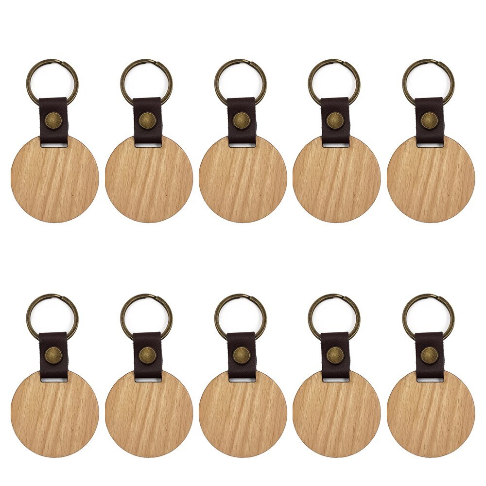 DIY Wood Keychain（10pcs） - ACMER