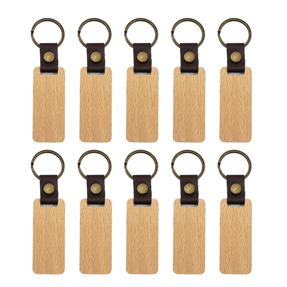 DIY Wood Keychain（10pcs） - ACMER