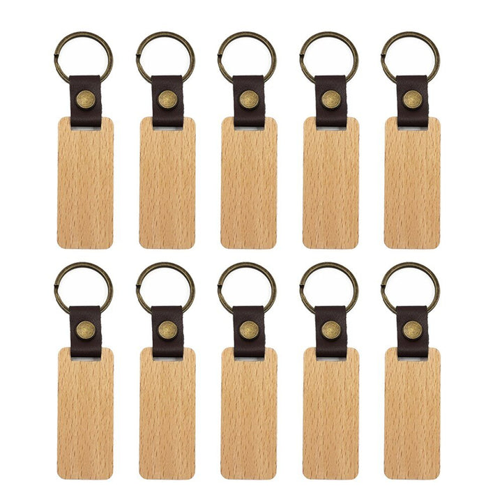 DIY Wood Keychain（10pcs） - ACMER