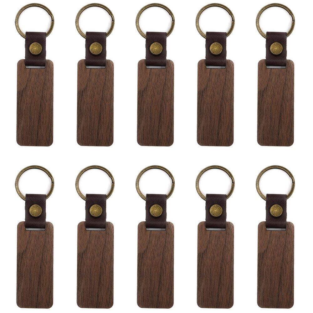 DIY Wood Keychain（10pcs） - ACMER