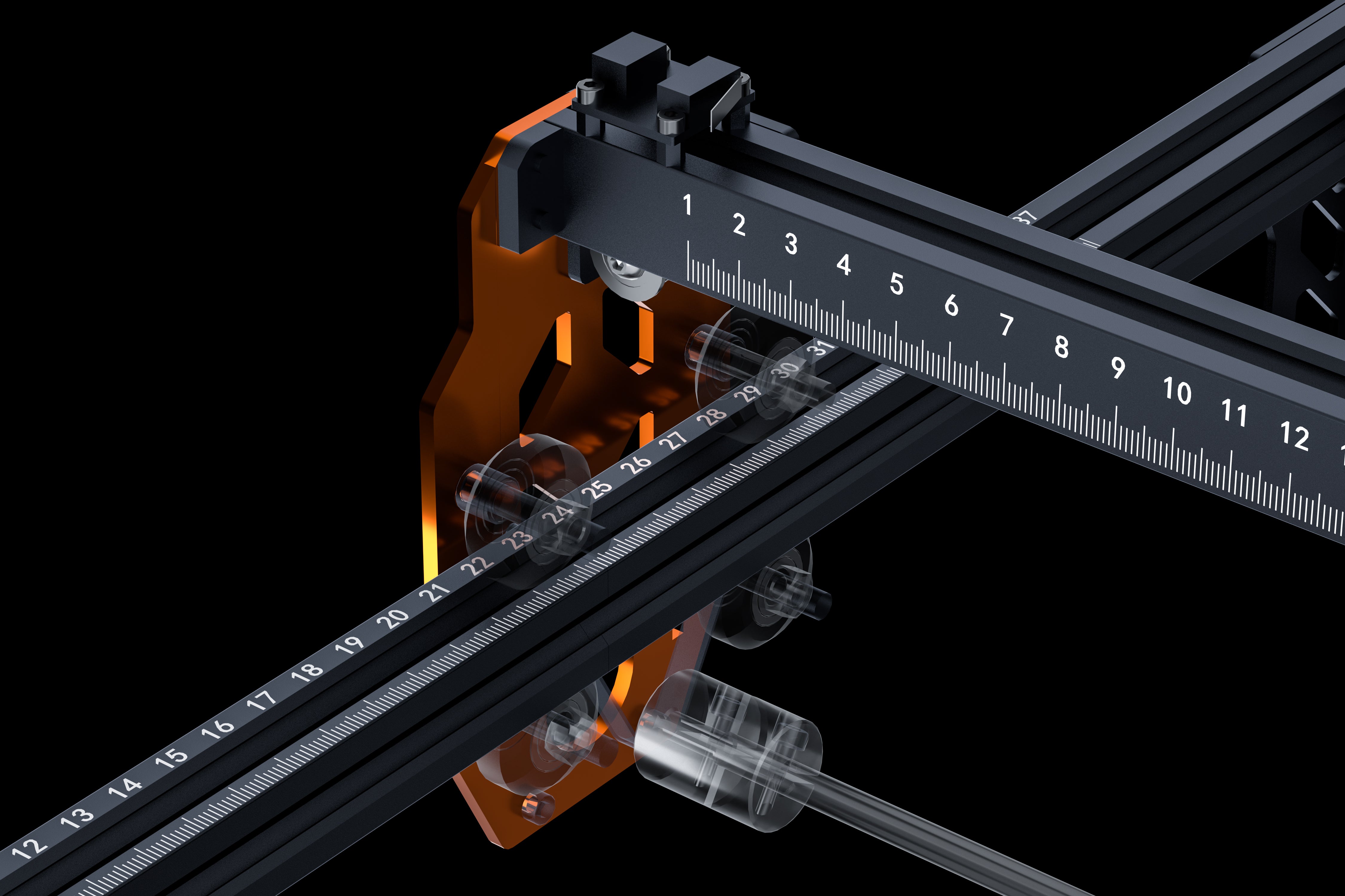 P1S Pro 6w-best budget laser engraver-convenient frame