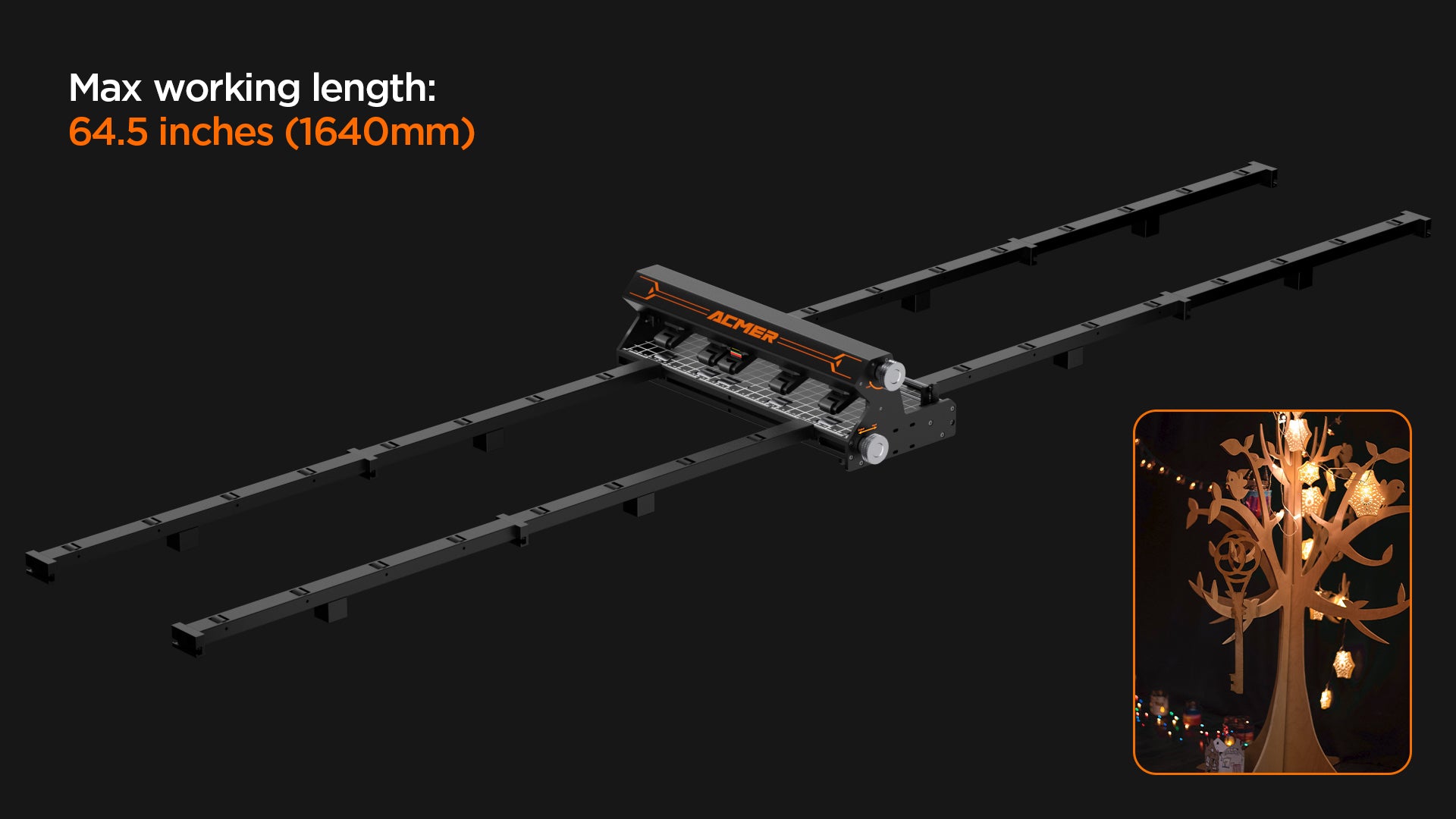 ACMER Auto Conveyor Feeder-64.5 inches