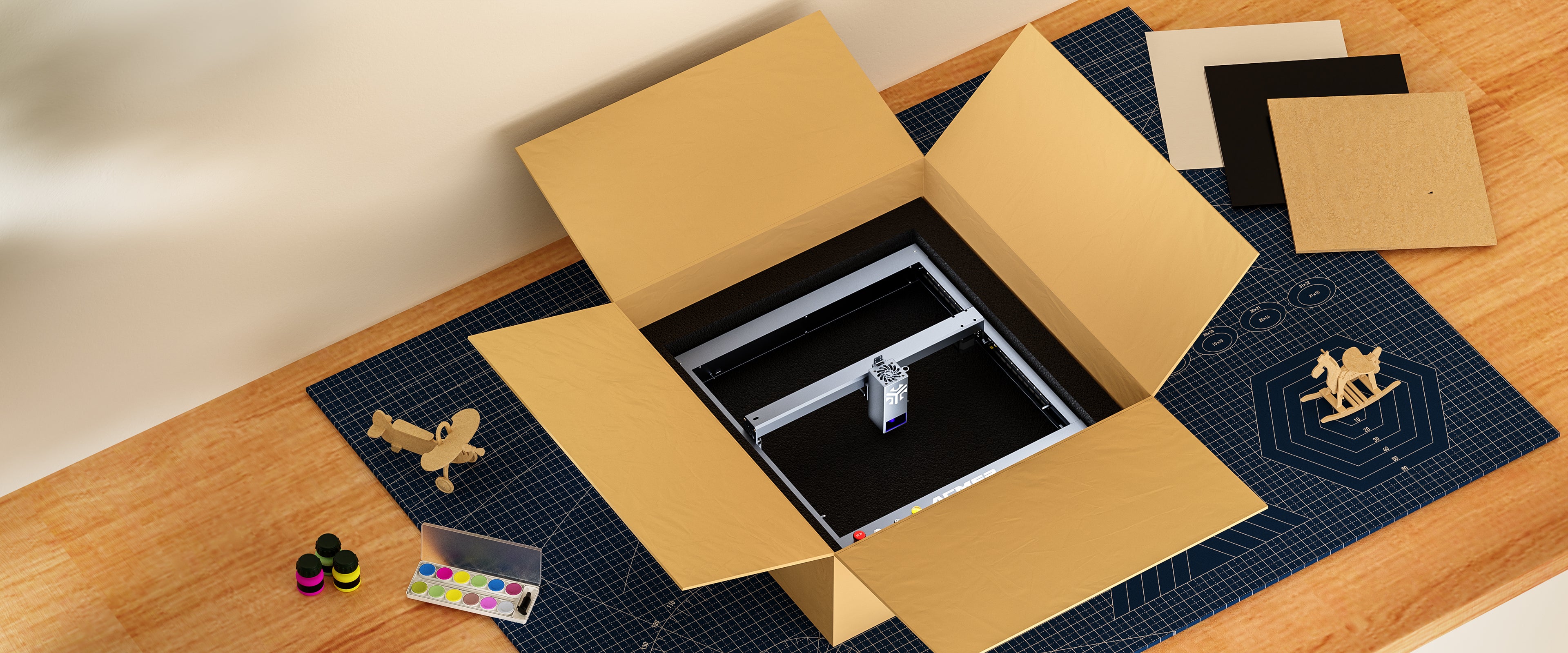 2024 best laser engraver machine-P2 33w-pre assembled