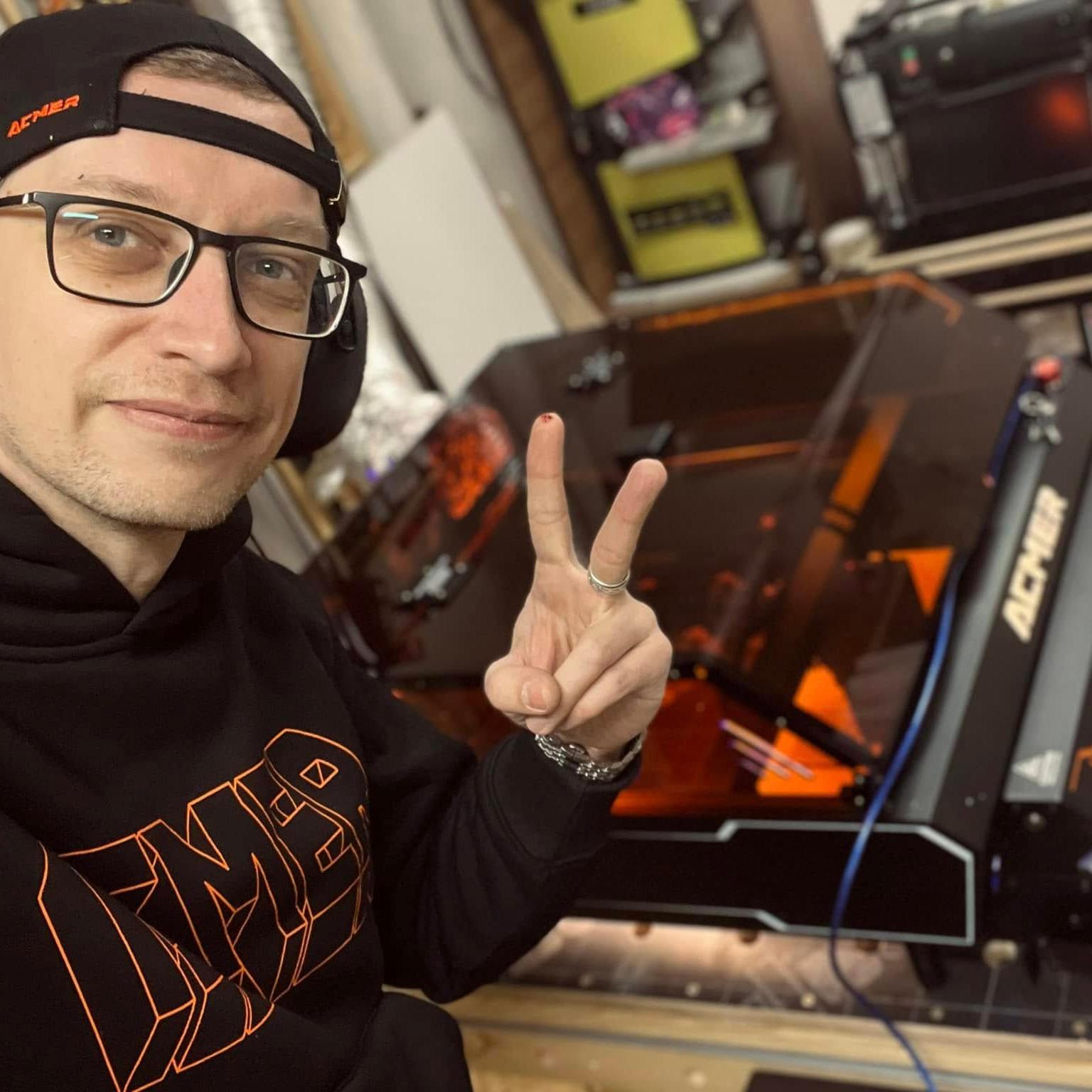 ACMER Laser Engraver-Laser Cutting Machine-new user