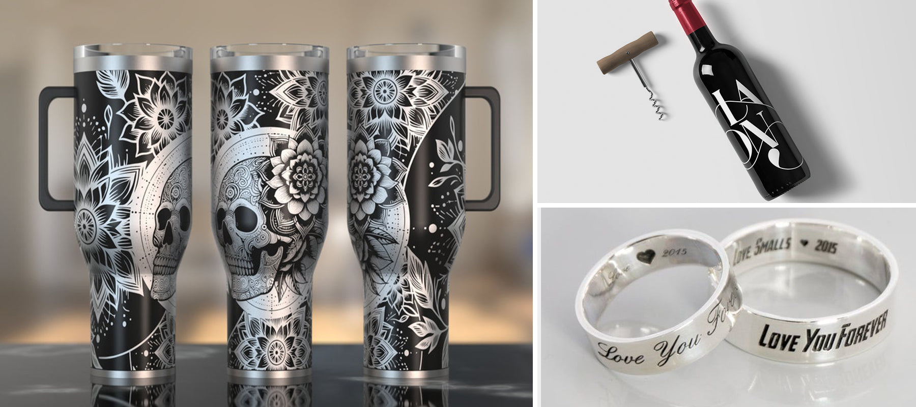 ACMER M4 4IN1 Laser Chuck Rotary Roller