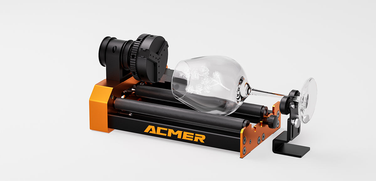 ACMER M4 4IN1 Laser Chuck Rotary Roller