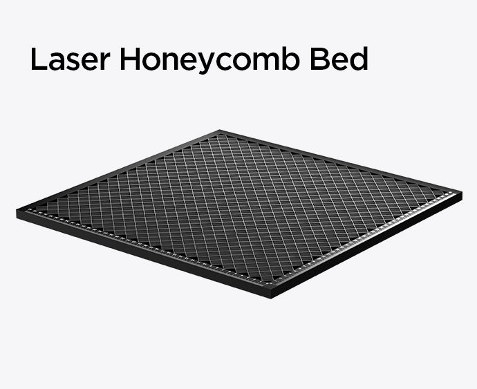 2024 best laser engraving machine-P2 33w-honeycomb bed