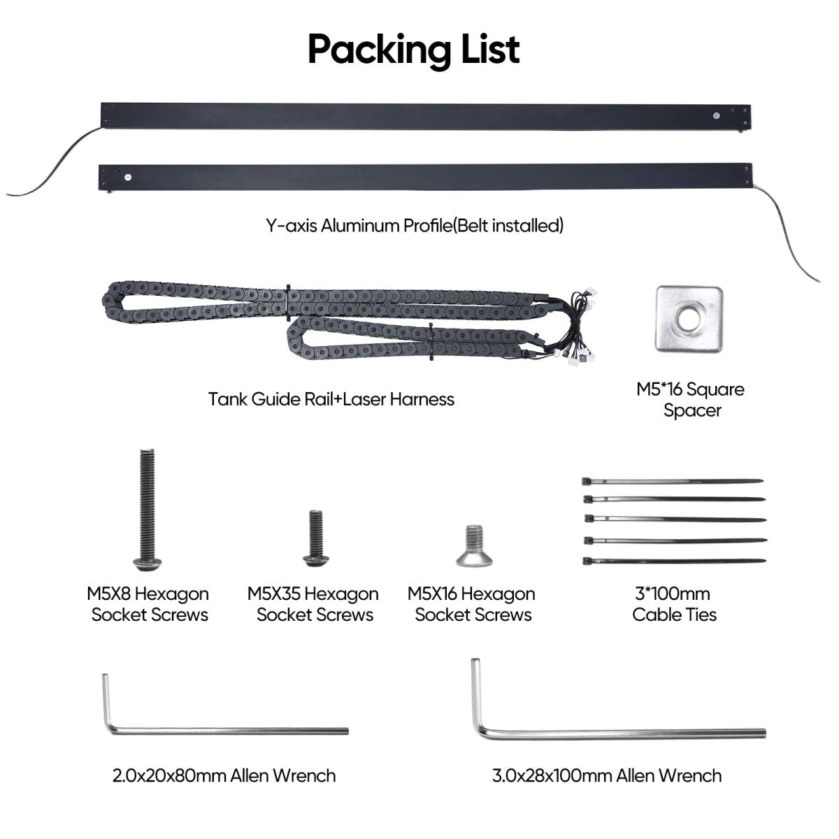 L60 Engraving Area Expansion Kit for ACMER P1 - ACMER